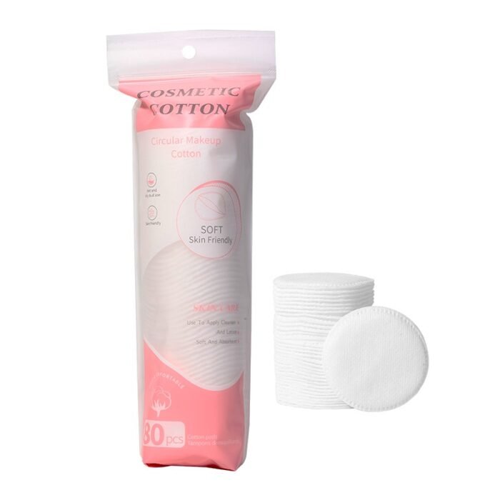 Cosmetic Cotton Pads – 80 Pieces