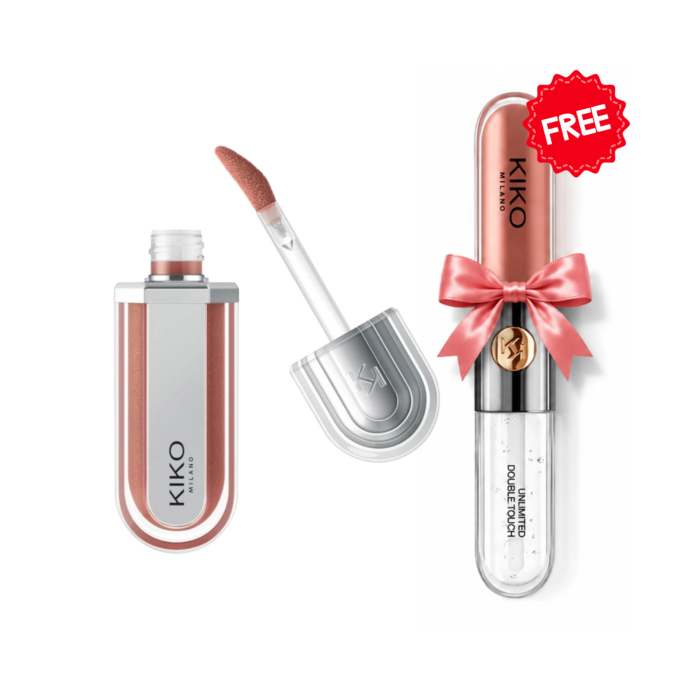 KIKO 3D Hydra Xtreme Lipgloss + FREE GIFT KIKO Double Touch 103